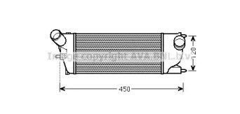 Теплообменник (AVA QUALITY COOLING: PE4345)