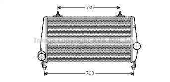 Теплообменник (AVA QUALITY COOLING: PE4354)