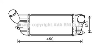 Теплообменник (AVA QUALITY COOLING: PE4362)