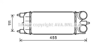 Теплообменник (AVA QUALITY COOLING: PE4365)