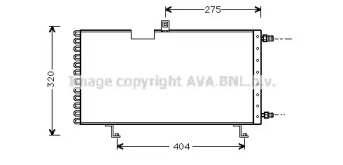 Конденсатор (AVA QUALITY COOLING: PE5158)