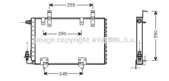 Конденсатор (AVA QUALITY COOLING: PE5161)