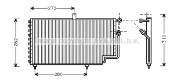 Конденсатор (AVA QUALITY COOLING: PE5169)