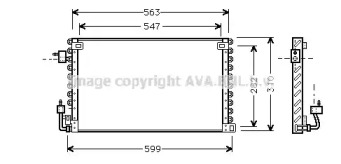 Конденсатор (AVA QUALITY COOLING: PE5180)