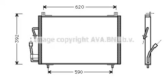 Конденсатор (AVA QUALITY COOLING: PE5182)