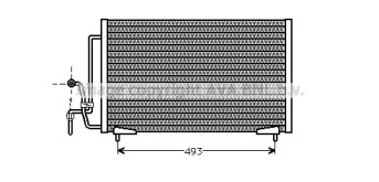 Конденсатор (AVA QUALITY COOLING: PE5184)