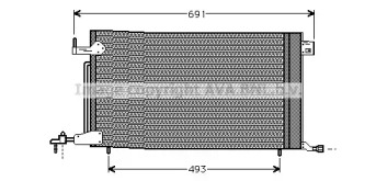 Конденсатор (AVA QUALITY COOLING: PE5186)