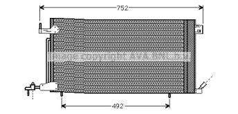 Конденсатор (AVA QUALITY COOLING: PE5187)