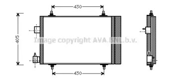 Конденсатор (AVA QUALITY COOLING: PE5193)