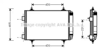 Конденсатор (AVA QUALITY COOLING: PE5215)