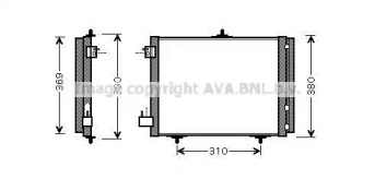 Конденсатор (AVA QUALITY COOLING: PE5295D)