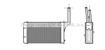 Теплообменник (AVA QUALITY COOLING: PE6049)