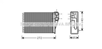 Теплообменник (AVA QUALITY COOLING: PE6292)