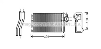 Теплообменник (AVA QUALITY COOLING: PE6340)