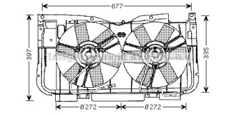 Вентилятор (AVA QUALITY COOLING: PE7515)