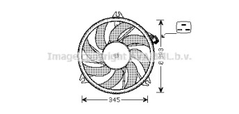 Вентилятор (AVA QUALITY COOLING: PE7524)