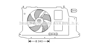 Вентилятор (AVA QUALITY COOLING: PE7532)