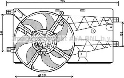 Вентилятор (AVA QUALITY COOLING: PE7547)