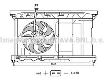 Вентилятор (AVA QUALITY COOLING: PE7549)