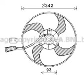 Вентилятор (AVA QUALITY COOLING: PE7557)