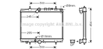 Теплообменник (AVA QUALITY COOLING: PEA2217)