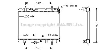 Теплообменник (AVA QUALITY COOLING: PEA2241)