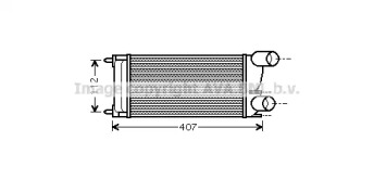 Теплообменник (AVA QUALITY COOLING: PEA4337)