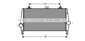 Теплообменник (AVA QUALITY COOLING: PEA4338)