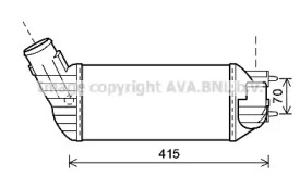 Теплообменник (AVA QUALITY COOLING: PEA4360)