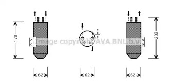 Осушитель (AVA QUALITY COOLING: PED020)