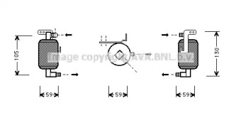 Осушитель (AVA QUALITY COOLING: PED195)