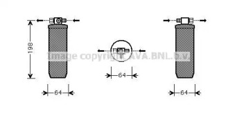 Осушитель (AVA QUALITY COOLING: PED270)