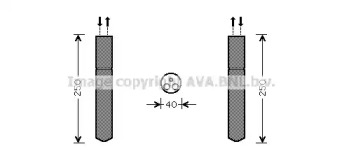 Осушитель (AVA QUALITY COOLING: PED302)