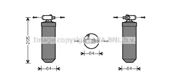 Осушитель (AVA QUALITY COOLING: PED303)