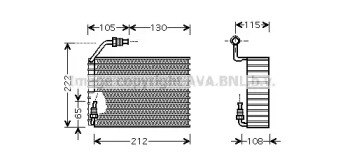 Испаритель (AVA QUALITY COOLING: PEV119)