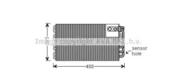 Испаритель (AVA QUALITY COOLING: PEV346)