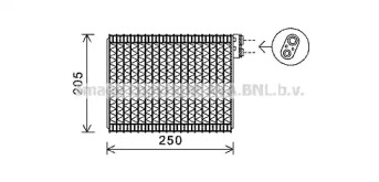 Испаритель (AVA QUALITY COOLING: PEV352)