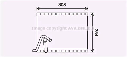 Испаритель (AVA QUALITY COOLING: PEV401)