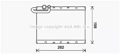 Испаритель (AVA QUALITY COOLING: PEV405)