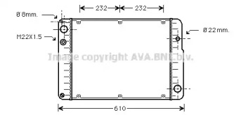 Теплообменник (AVA QUALITY COOLING: PR2015)