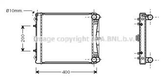 Теплообменник (AVA QUALITY COOLING: PR2037)