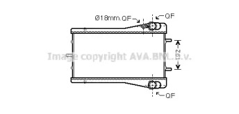 Теплообменник (AVA QUALITY COOLING: PR2044)