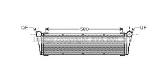 Теплообменник (AVA QUALITY COOLING: PR2053)