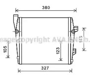 Теплообменник (AVA QUALITY COOLING: PR2066)