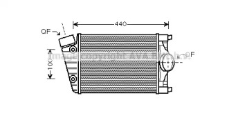 Теплообменник (AVA QUALITY COOLING: PR4046)