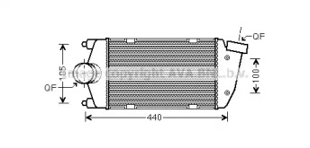 Теплообменник (AVA QUALITY COOLING: PR4061)