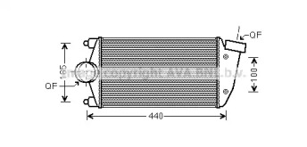 Теплообменник (AVA QUALITY COOLING: PR4068)