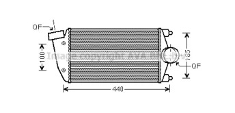 Теплообменник (AVA QUALITY COOLING: PR4069)