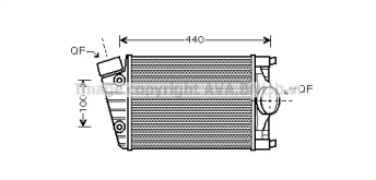 Теплообменник (AVA QUALITY COOLING: PR4070)