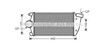 Теплообменник (AVA QUALITY COOLING: PR4071)